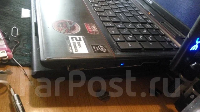 MSI GE60 2PL Apache. 15.4", 2,8����, ��� 8 ��, ���� 1 000���, WiFi: 1, Bluetooth: 1, ����������� �� 4��. ����
