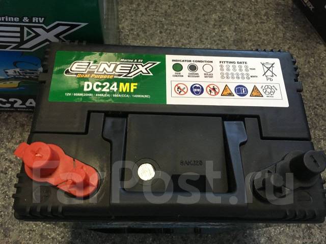 Аккумулятор E- NEX DC24MF, тяговый морской (для катеров), новый, в ...