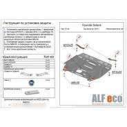 Защита двигателя. Kia Rio Hyundai Solaris, RB Двигатели: G4FA, G4FC