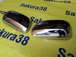 Накладка на зеркало. Toyota: Probox, Wish, Corolla Fielder, Corolla, Avensis, Vitz Двигатели: 1NDTV, 1NZFE, 1NZFNE, 2NZFE, 1ZZFE, 1AZFSE, 2ZRFE, 2ZRFA...