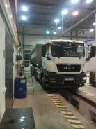MAN TGS 33.440. Тягач 6X4 BBS-WW в сцепке с полуприцепом самосвалом, 10 518 куб. см., 25 000 кг.