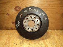 Диск тормозной. Volkswagen: Caddy, Eos, Jetta, Touran, Golf, Beetle, Scirocco, e-Golf Двигатели: ATM, AWC, BCA, BDJ, BGU, BJB, BKC, BLS, BMM, BSE, BSF...