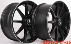 Mercedes. 8.5/9.5x20, 5x112.00, ET35/35, ЦО 66,6 мм.