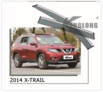 Дефлекторы и ветровики. Nissan X-Trail, HNT32, HT32, NT32, T32 Двигатели: MR20DD, QR25DE, R9M