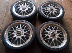 17' BBS RG 4x114,3 c резиной 205/40. 7.0x17 4x114.30 ET50 ЦО 64,1 мм. Под заказ