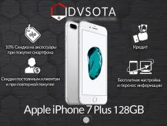 Apple iPhone 7 Plus. Новый, 128 Гб, Серебристый