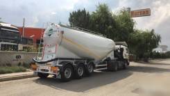 Nursan. Новый полуприцеп цементовоз сталь 35 м3