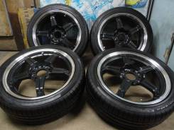 Продам Редкий Стильный Лёгкий Спорт комплект+Лето Жир 215/45R17. 7.0x17" 5x114.30 ET48