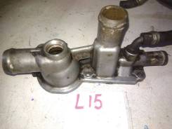 Корпус термостата. Honda: Jazz, Mobilio, City, Fit Aria, Mobilio Spike, Fit Двигатели: L12A1, L12A3, L12A4, L13A1, L13A2, L13A5, L13A6, L15A1, L15A, L...
