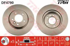 Диск тормозной передний LAND ROVER DISCOVERY III, IV, RANGE ROVER SPORT DF4790