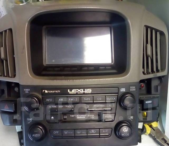 Установка магнитолы lexus rx300 - 82 фото