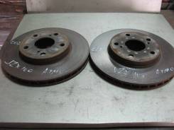 Диск тормозной. Toyota: Mark II Wagon Blit, Crown Majesta, Crown, Verossa, Mark II, Cresta, Altezza, Origin, Progres, Brevis, Chaser Двигатели: 1GFE...