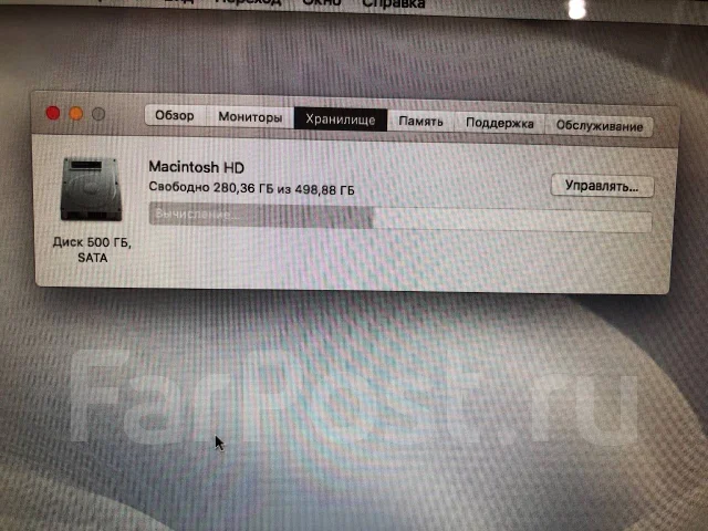 Apple MacBook Pro 13 2013 Late. 13.3", 2,5����, ��� 512 ��, ���� 500���, WiFi: 1, Bluetooth: 1, ����������� �� 10��. ����