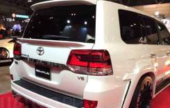 Спойлер на заднее стекло. Toyota Land Cruiser, J200, URJ202, URJ202W, VDJ200