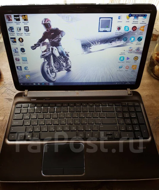 HP Pavilion dv6-6b56er. 15.6", 2 200����, ��� 8 ��, ���� 500���, WiFi: 1, Bluetooth: 1. ��� ����� �� ������������ ����