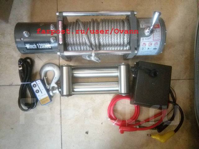 Лебёдка Electric Winch 12v 12000 LBS/5443кг купить во Владивостоке по ...