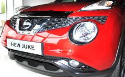 Дефлектор капота. Nissan Juke, F15, NF15, YF15 Двигатели: HR15DE, HR16DE, MR16DDT