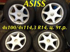 Asiss. 6.0x14, 4x100.00, 4x114.30, ET38