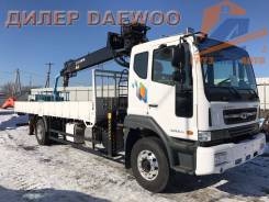 Daewoo Novus. (Дэу Новус) 8,5 тонн c КМУ HIAB 190, 7 640 куб. см., 8 000 кг.