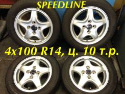 Speedline. 5.5x14, 4x100.00, ET45
