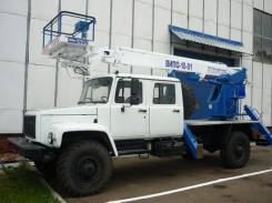 Випо-18. Автогидроподъемник ВИПО-18-01 на шасси ГАЗ-33081, 4 750 куб. см., 18,00 м.