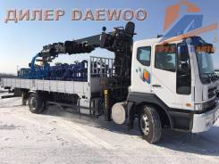 Daewoo Novus. 8 тонн c КМУ 190+ БУР 2018год, 7 640 куб. см., 8 000 кг.