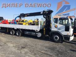Daewoo Novus. 9,5 тонн c КМУ Hiab 190, 7 640 куб. см., 9 500 кг.