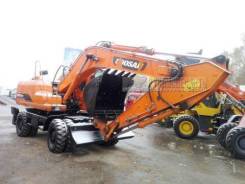 Doosan Solar. Экскаватор колесный 180W-V б/у ( 2012 г. в., 5870 м/ч), 1,00 куб. м.