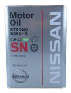 Nissan Strong Save X. Вязкость 0W-20, синтетическое