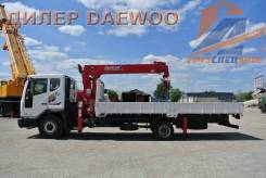 Daewoo Novus. с КМУ Horyong HRS156, 5 890 куб. см., 6 999 кг.