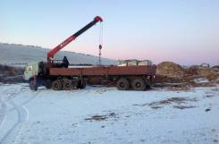 Полуприцеп с краном