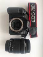 Canon EOS 70D. 20 и более Мп, зум: 7х