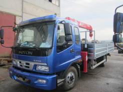 Foton. 1163 бортовой с Краном-манипулятором Unic 373, 6 700 куб. см., 10 000 кг.