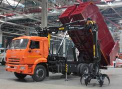 КамАЗ. Ломовоз с гму VM10L74M, 10 000 куб. см., 15 000 кг.