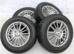 Колёса с шинами Weds G-Mach R15! 2014 год! 8 мм! (№ 69571). 5.5x15 4x100.00 ET50