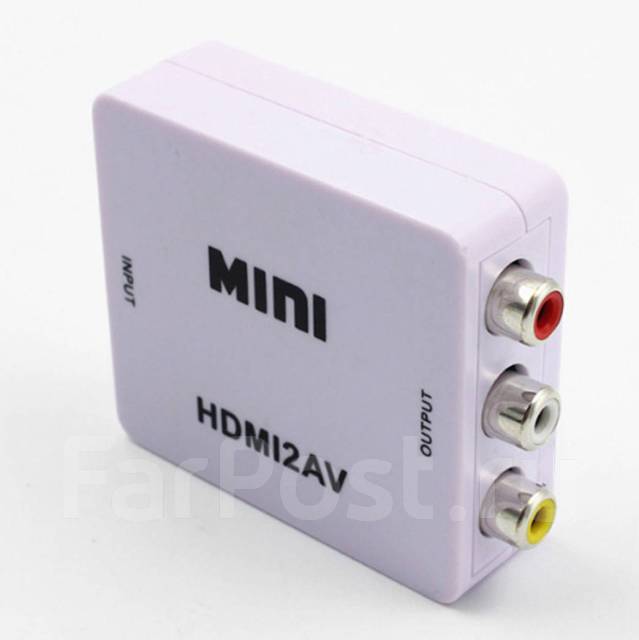 Конвертер (переходник) с HDMI на AV (