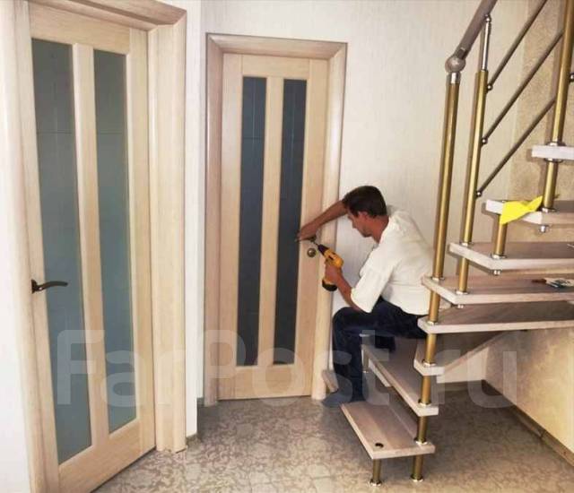 Установка входных и межкомнатных дверей в Артёме, (пригород) в Артеме