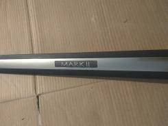 Накладка на порог. Toyota Mark II Wagon Blit, GX110, GX110W, GX115, GX115W, JZX110, JZX110W, JZX115, JZX115W Toyota Mark II, GX110, GX115, JZX110, JZX...
