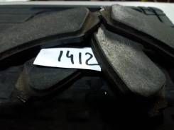 Колодка тормозная дисковая. Toyota Land Cruiser, FZJ100, HDJ100, HDJ100L, HDJ101, HDJ101K, UZJ100, UZJ100L, UZJ100W Двигатели: 1FZFE, 1HDFTE, 1HDT, 2U...