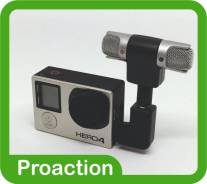 Микрофон для gopro 3/4 (стерео) во Владивостоке Микрофоны.