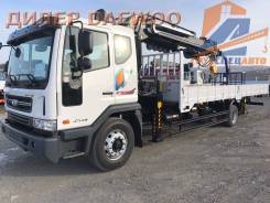 Daewoo Novus. 7 000 тонн с КМУ HIAB 160 с буровой установкой 2017 год, 5 890 куб. см., 7 000 кг.