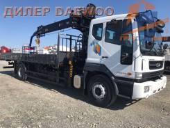 Daewoo Novus. 8 тонн двигатель DL-06K c КМУ HIAB 190 - 2017год, 5 890 куб. см., 8 000 кг.