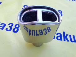 Насадка на глушитель. Toyota: Yaris, Mark II, Land Cruiser Prado, Chaser, Harrier Lexus RX300, MCU10, MCU15 Двигатели: 1500, 1MZFE, 1JZGTE, 1GFE, 4LT...