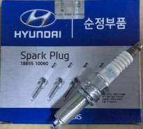 Свеча зажигания. Hyundai: i40, i20, i30, ix20, Accent, S, Veloster, Elantra, Creta, Avante, Solaris Kia: Cerato, Venga, Pride, Forte, K3, Soul, Rio, c...