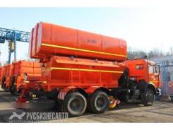 KDM ЭД-405Б. ЭД-405Б на шасси Камаз 65115-773081-42 (ПС 10 + ПМ 12,5+отвал+щетка)
