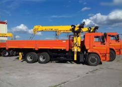 КамАЗ 65115. КМУ Камаз 65115-773094-42 + Soosan SCS746L верх. упр. + борт сталь 6,6м, 11 760 куб. см., 7 000 кг., 6x4