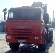 КамАЗ 44108. Продам тягач вездеход Камаз с КМУ; 2015 г/в, 11 111 куб. см., 10 т и больше