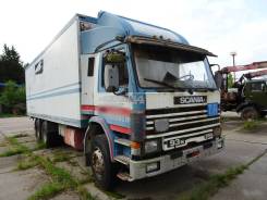 Scania, 1988 в Выборге Scania. Фургон scania, 1 000 куб. см., 1 000 кг., 6x4
