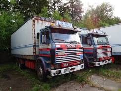 Scania, 1988 в Выборге Scania. Щеповоз , 1 000 куб. см., 25 000 кг., 4x4