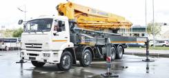 КамАЗ 58153C. Автобетононасос 58153C Libherr (АБН 125/37) Высота 37м. Камаз 6540, 5 000 куб. см., 37 м.